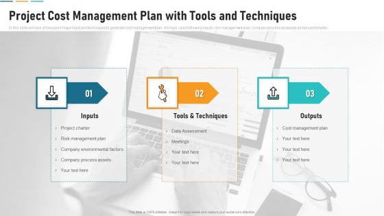 Project Cost Management Plan With Tools And Techniques Pictures PDF Project Cost Management Plan With Tools And Techniques Pictures PDF