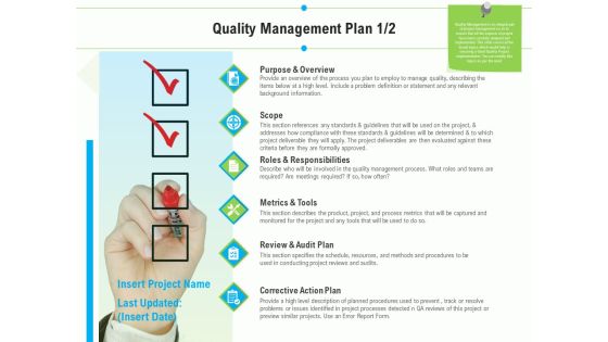 Project Deliverables Outline Quality Management Plan Audit Ppt Professional Inspiration PDF Project Deliverables Outline Quality Management Plan Audit Ppt Professional Inspiration PDF