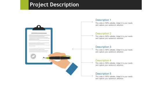 Project Description Ppt PowerPoint Presentation Gallery Brochure Project Description Ppt PowerPoint Presentation Gallery Brochure