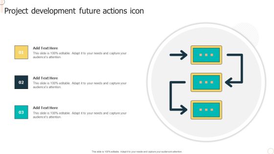Project Development Future Actions Icon Clipart PDF