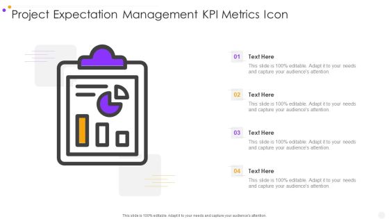 Project Expectation Management Kpi Metrics Icon Microsoft PDF Project Expectation Management Kpi Metrics Icon Microsoft PDF