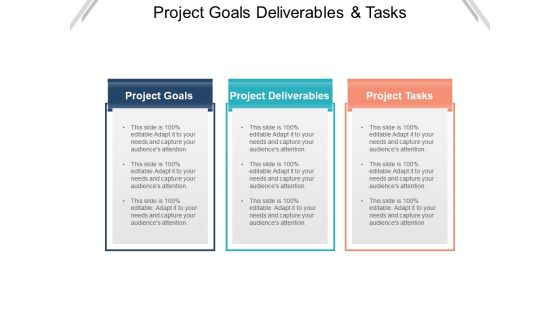Project Goals Deliverables And Tasks Ppt PowerPoint Presentation Layouts Good