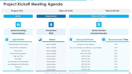 Project Governance Program Bundle Project Kickoff Meeting Agenda Structure PDF Project Governance Program Bundle Project Kickoff Meeting Agenda Structure PDF