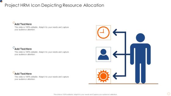 Project HRM Icon Depicting Resource Allocation Brochure PDF Project HRM Icon Depicting Resource Allocation Brochure PDF