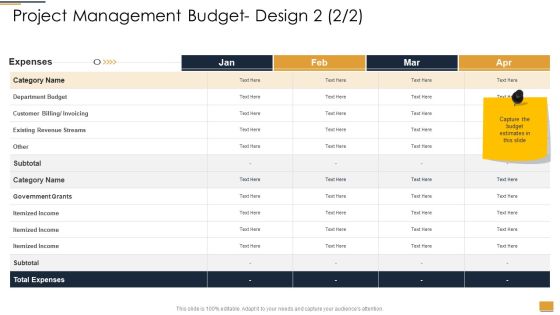 Project Ideation And Administration Project Management Budget Design Feb Summary PDF Project Ideation And Administration Project Management Budget Design Feb Summary PDF
