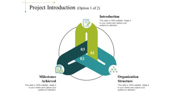 Project Introduction Template 1 Ppt PowerPoint Presentation Infographics Templates