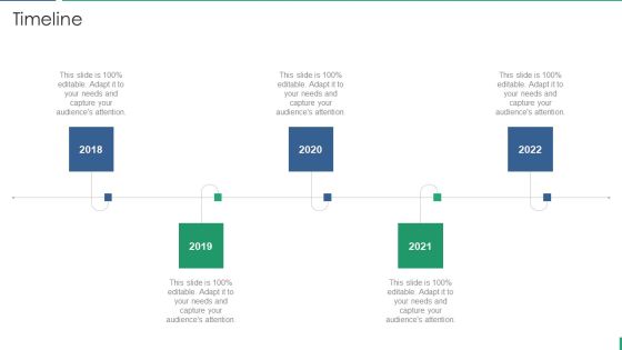 Project Management And Scrum Approach Timeline Elements PDF
