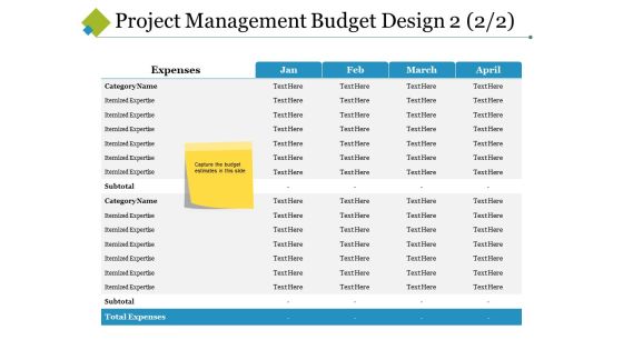 Project Management Budget Design Template 3 Ppt PowerPoint Presentation Layouts Tips Project Management Budget Design Template 3 Ppt PowerPoint Presentation Layouts Tips