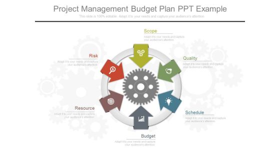 Project Management Budget Plan Ppt Example Project Management Budget Plan Ppt Example