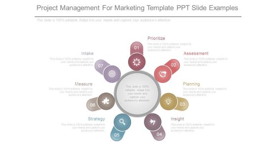 Project Management For Marketing Template Ppt Slide Examples Project Management For Marketing Template Ppt Slide Examples