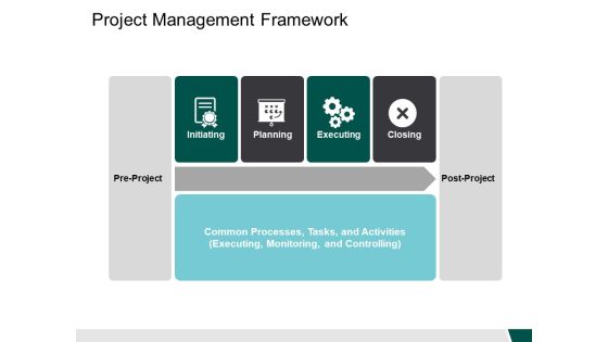Project Management Framework Tasks Ppt PowerPoint Presentation Gallery Design Ideas