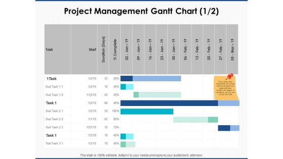 Project Management Gantt Chart Marketing Ppt PowerPoint Presentation Professional Ideas Project Management Gantt Chart Marketing Ppt PowerPoint Presentation Professional Ideas