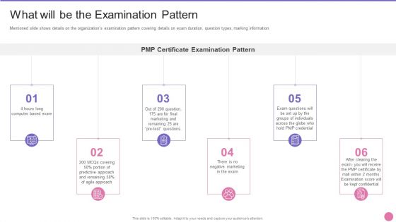 Project Management Professional Certification IT What Will Be The Examination Pattern Mockup PDF