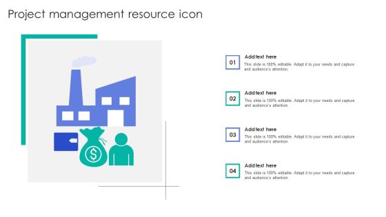 Project Management Resource Icon Portrait PDF