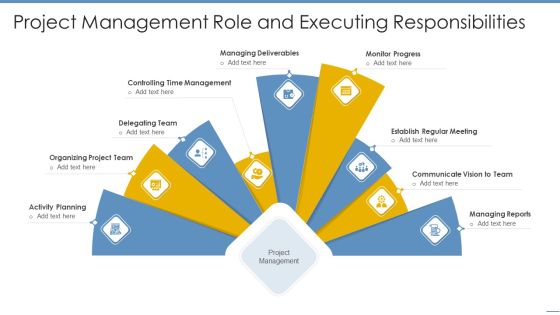 Project Management Role And Executing Responsibilities Formats PDF Project Management Role And Executing Responsibilities Formats PDF