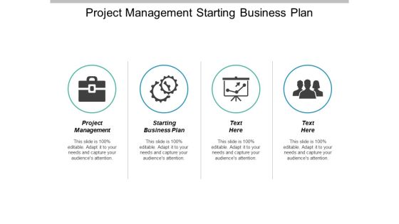 Project Management Starting Business Plan Ppt PowerPoint Presentation Styles Good