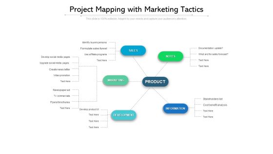 Project Mapping With Marketing Tactics Ppt PowerPoint Presentation File Slide PDF Project Mapping With Marketing Tactics Ppt PowerPoint Presentation File Slide PDF