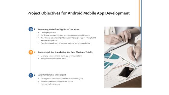 Project Objectives For Android Mobile App Development Ppt PowerPoint Presentation Summary Visuals Project Objectives For Android Mobile App Development Ppt PowerPoint Presentation Summary Visuals