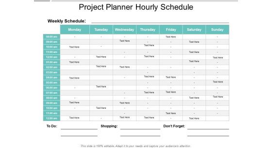 Project Planner Hourly Schedule Ppt PowerPoint Presentation Model Project Planner Hourly Schedule Ppt PowerPoint Presentation Model