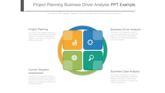 Project Planning Business Driver Analysis Ppt Example