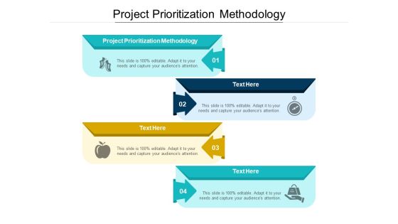 Project Prioritization Methodology Ppt PowerPoint Presentation Inspiration Example File Cpb Pdf