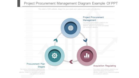 Project Procurement Management Diagram Example Of Ppt