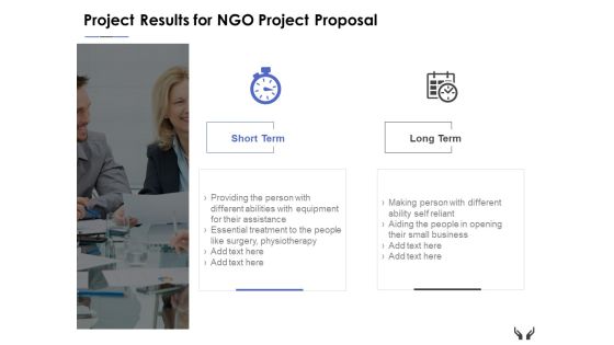 Project Results For Ngo Project Proposal Ppt Powerpoint Presentation Model Icon Project Results For Ngo Project Proposal Ppt Powerpoint Presentation Model Icon