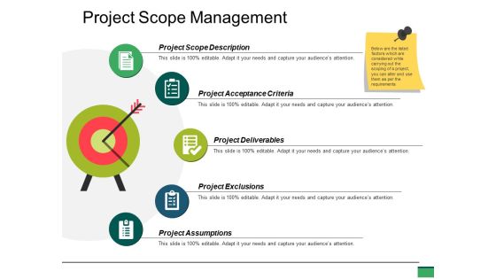 Project Scope Management Ppt PowerPoint Presentation Gallery Example Topics Project Scope Management Ppt PowerPoint Presentation Gallery Example Topics