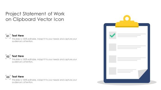 Project Statement Of Work On Clipboard Vector Icon Ppt PowerPoint Presentation File Designs PDF Project Statement Of Work On Clipboard Vector Icon Ppt PowerPoint Presentation File Designs PDF