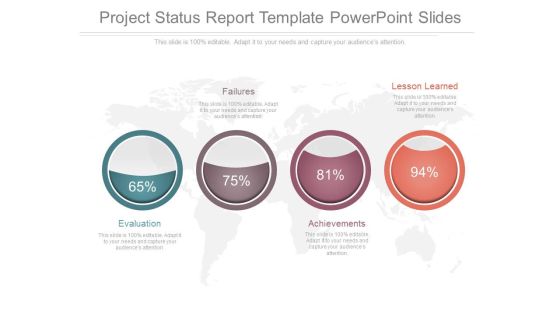 Project Status Report Template Powerpoint Slides Project Status Report Template Powerpoint Slides
