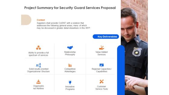 Project Summary For Security Guard Services Proposal Ppt Ideas Guide PDF Project Summary For Security Guard Services Proposal Ppt Ideas Guide PDF