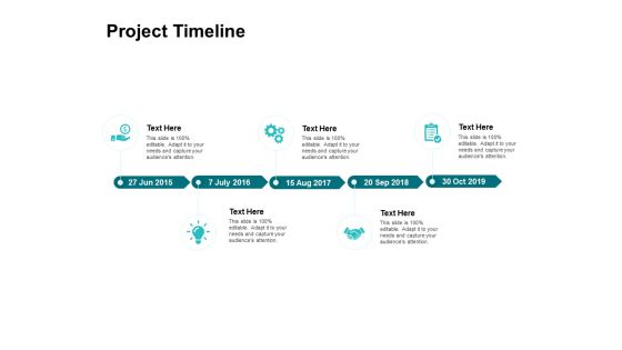 Project Timeline Ppt PowerPoint Presentation Show Outline