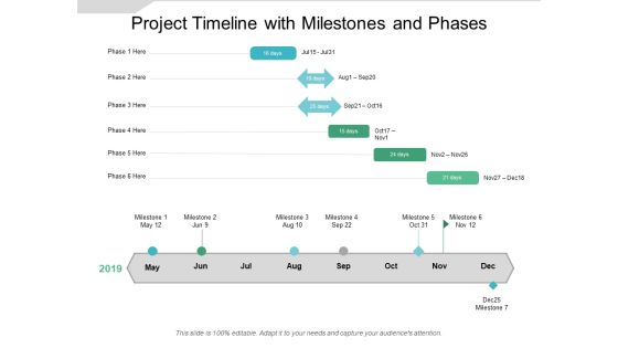 Project Timeline With Milestones And Phases Ppt PowerPoint Presentation Inspiration Background Images Project Timeline With Milestones And Phases Ppt PowerPoint Presentation Inspiration Background Images