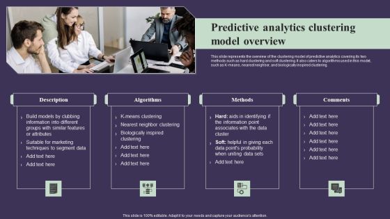Projection Model Predictive Analytics Clustering Model Overview Graphics PDF Projection Model Predictive Analytics Clustering Model Overview Graphics PDF