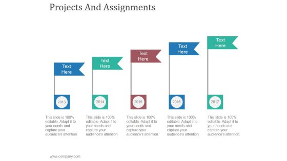 Projects And Assignments Template 1 Ppt PowerPoint Presentation Picture