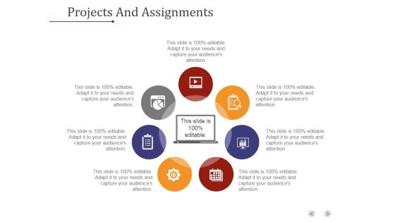 Projects And Assignments Template 2 Ppt PowerPoint Presentation Show