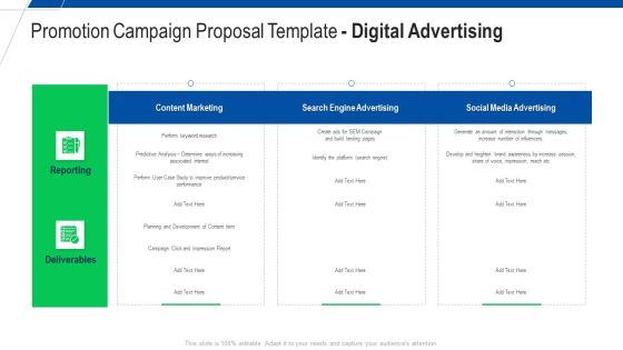 Promotion Campaign Proposal Template Digital Advertising Ppt Outline Brochure PDF Promotion Campaign Proposal Template Digital Advertising Ppt Outline Brochure PDF