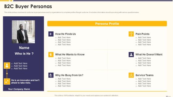 Promotion Standard Practices Tools And Templates B2C Buyer Personas Infographics PDF Promotion Standard Practices Tools And Templates B2C Buyer Personas Infographics PDF