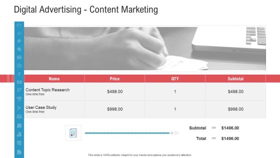 Promotion Strategy Outlining And Design Proposal Template Digital Advertising Content Marketing Information PDF Promotion Strategy Outlining And Design Proposal Template Digital Advertising Content Marketing Information PDF