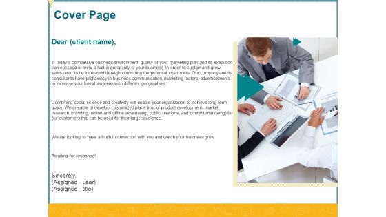 Promotional Services Cover Page Ppt Styles Slides PDF Promotional Services Cover Page Ppt Styles Slides PDF
