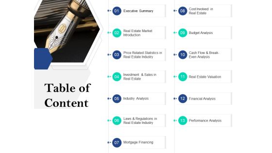 Property Investment Strategies Table Of Content Ppt PowerPoint Presentation Professional Picture PDF Property Investment Strategies Table Of Content Ppt PowerPoint Presentation Professional Picture PDF