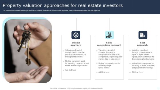 Property Valuation Approaches For Real Estate Investors Download PDF Property Valuation Approaches For Real Estate Investors Download PDF