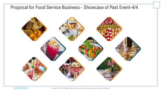 Proposal For Food Service Business Showcase Of Past Event Adapt Structure PDF Proposal For Food Service Business Showcase Of Past Event Adapt Structure PDF