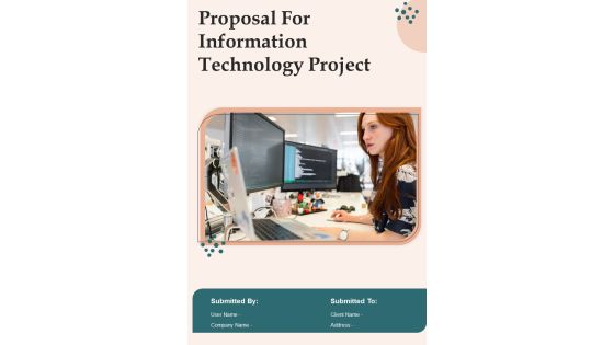 Proposal For Information Technology Project Example Document Report Doc Pdf Ppt