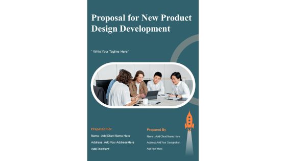 Proposal For New Product Design Development Example Document Report Doc Pdf Ppt