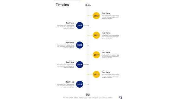 Proposal For Special Investigation Project Timeline One Pager Sample Example Document Proposal For Special Investigation Project Timeline One Pager Sample Example Document