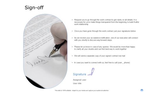 Proposal To Brand Company Professional Services Sign Off Demonstration PDF Proposal To Brand Company Professional Services Sign Off Demonstration PDF