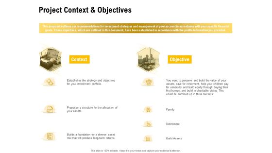 Proposal To Provide Financial Advisory And Bond Project Context And Objectives Topics PDF Proposal To Provide Financial Advisory And Bond Project Context And Objectives Topics PDF