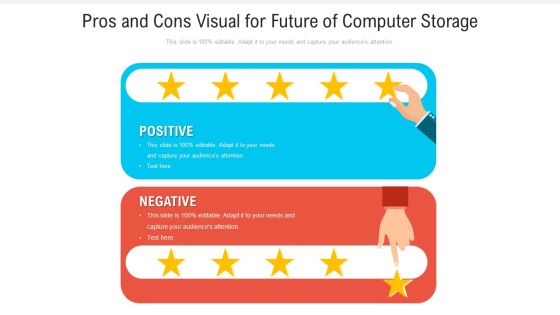 Pros And Cons Visual For Future Of Computer Storage Ppt PowerPoint Presentation File Guide PDF Pros And Cons Visual For Future Of Computer Storage Ppt PowerPoint Presentation File Guide PDF