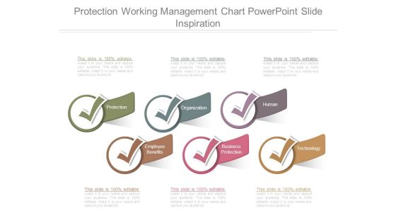 Protection Working Management Chart Powerpoint Slide Inspiration Protection Working Management Chart Powerpoint Slide Inspiration